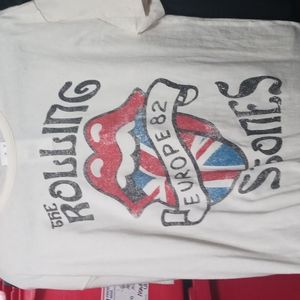 The Rolling Stones Europe 1982 Tour T-Shirt (M)/(XL)